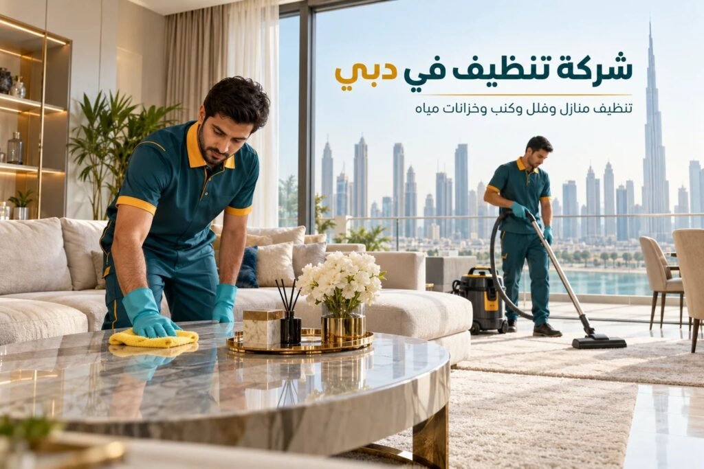 شركة تنظيف في دبي
